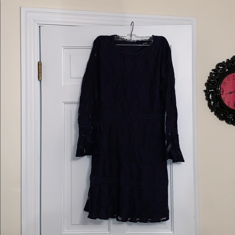 Navy blue dress